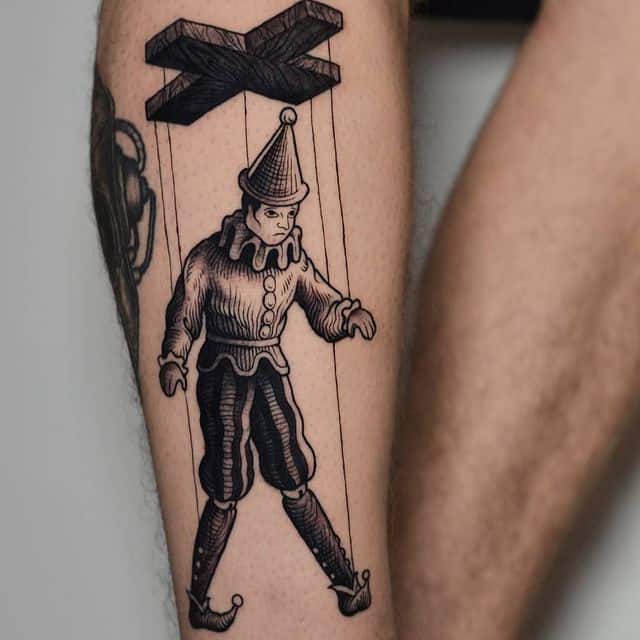 тату марионетка