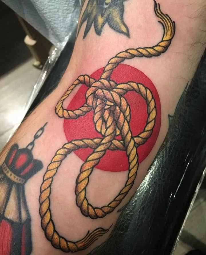 веревка тату